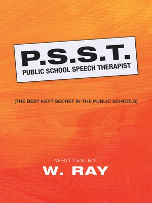 cover image of P.S.S.T. Public School Speech Therapist